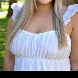 Abercrombie & Fitch White Dress